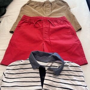 Bundle boys Twill Easy Shorts
XL 12 khaki, red
Note: Polo shirt is not avail.